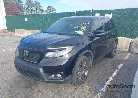 2021 Honda Passport Awd Ex-L из США, поврежденный, VIN 5FNYF8H58MB040933